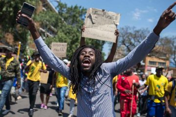 waarom de studentenprotesten een keerpunt zijn voor zuid afrika