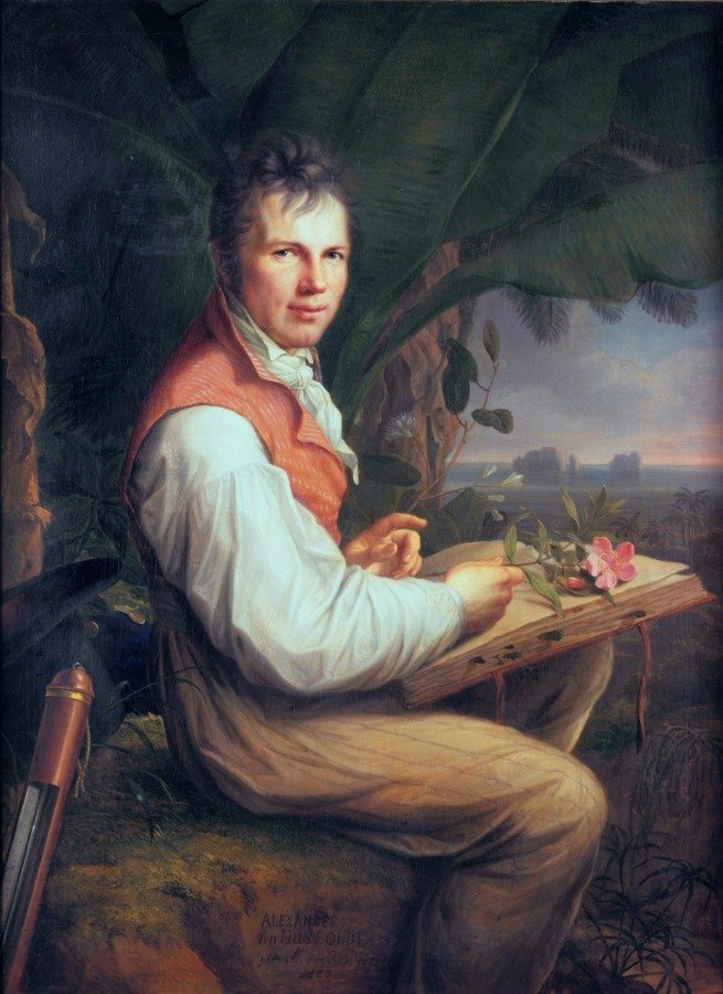 Alexander von Humboldt by Friedrich Georg Weitsch 1