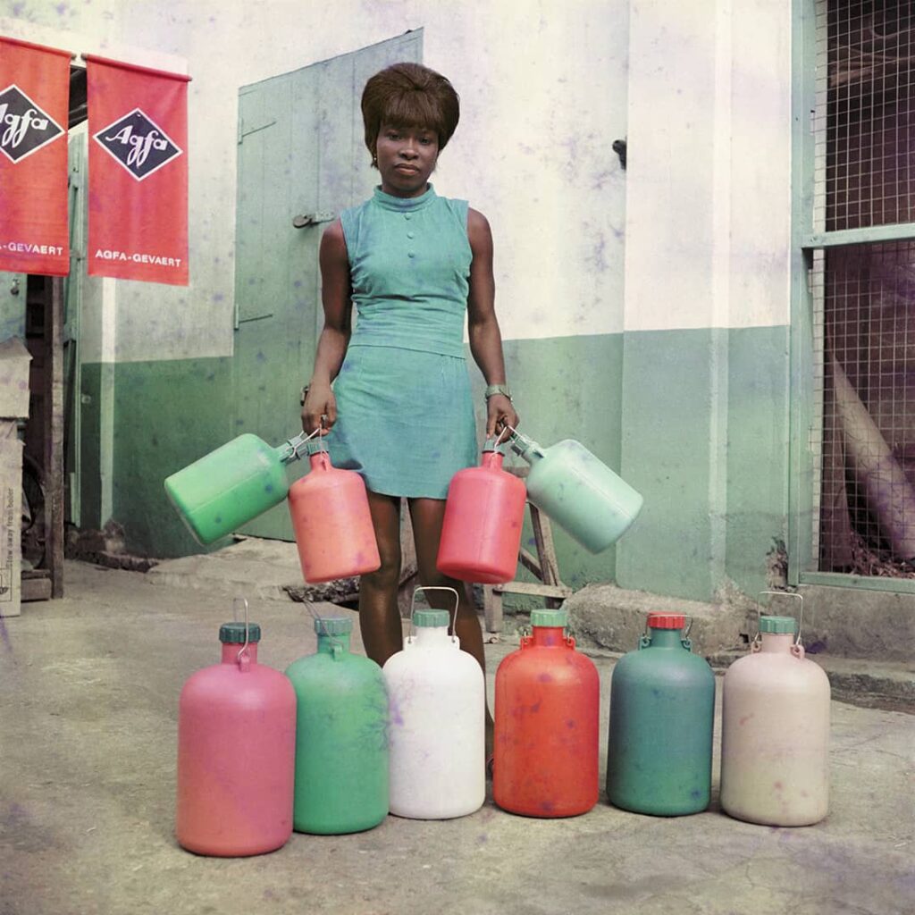 James Barnor Sick Hagemeyer shop assistant Accra c. 1957 Courtesy Autograph 1