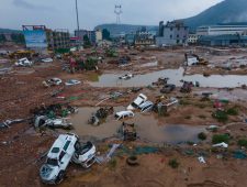 Wereldbeeld: Zondvloed in de Chinese provincie Henan