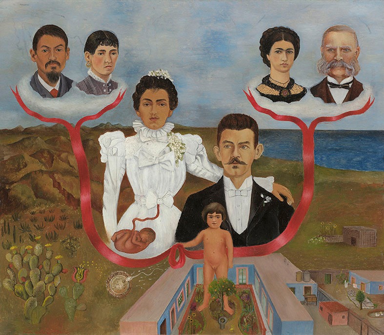 Kahlo My Grandparents LAC 260x300mm kopie