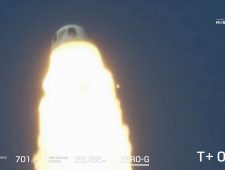 Blue Origin-raket van Jeff Bezos crasht bij lancering – geen gewonden