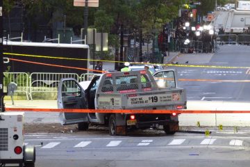 2017 NYC Truck Attack Home Depot Truck