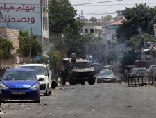 Vluchtelingenstroom na militaire operatie door Israël in Jenin