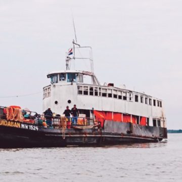 Veerboot Aquidaban – de levensader van de rivier de Paraguay – is in gevaar