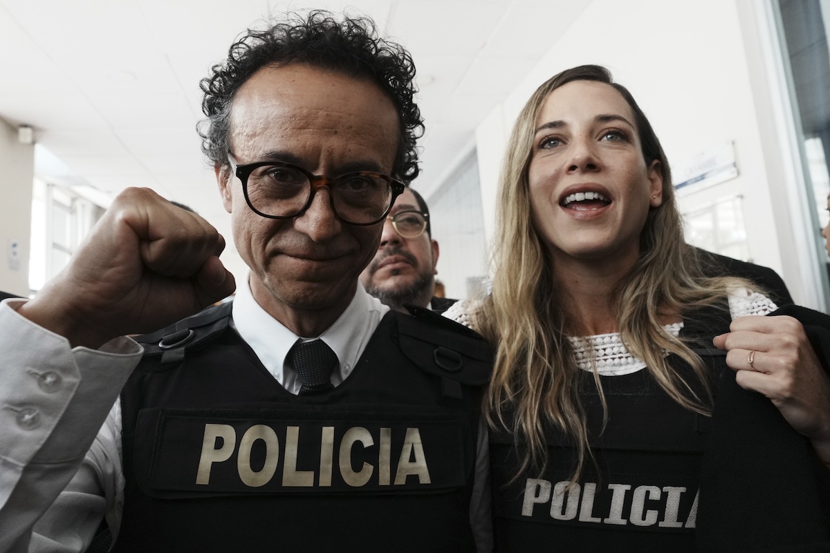 Ecuador Christian Zurita gaat vermoorde presidentskandidaat vervangen