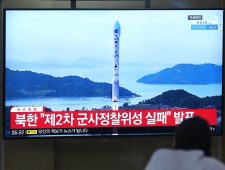 Noord-Korea maakt mislukte lancering spionagesatelliet bekend