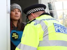 Greta Thunberg aangehouden tijdens klimaatprotest in Londen