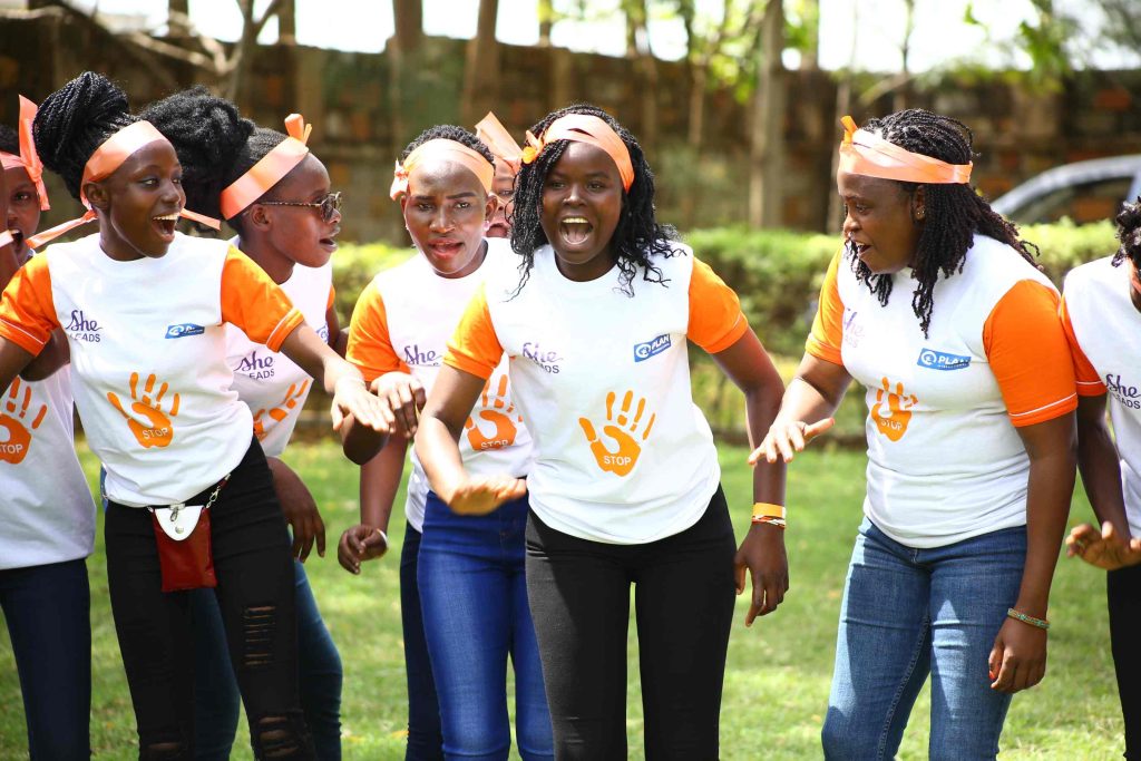Orange team cheering during the team building session in Kisumu KENYA on 1st Dec 2022. Pic by Felista Nduta 2.JPG 1