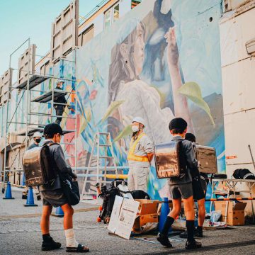Japanse steden leven op door streetart: ‘Zo kan iedereen met kunst in aanraking komen’