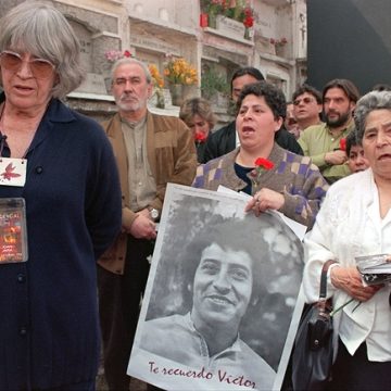 Weduwe van vermoorde Chileense volkszanger Victor Jara overleden