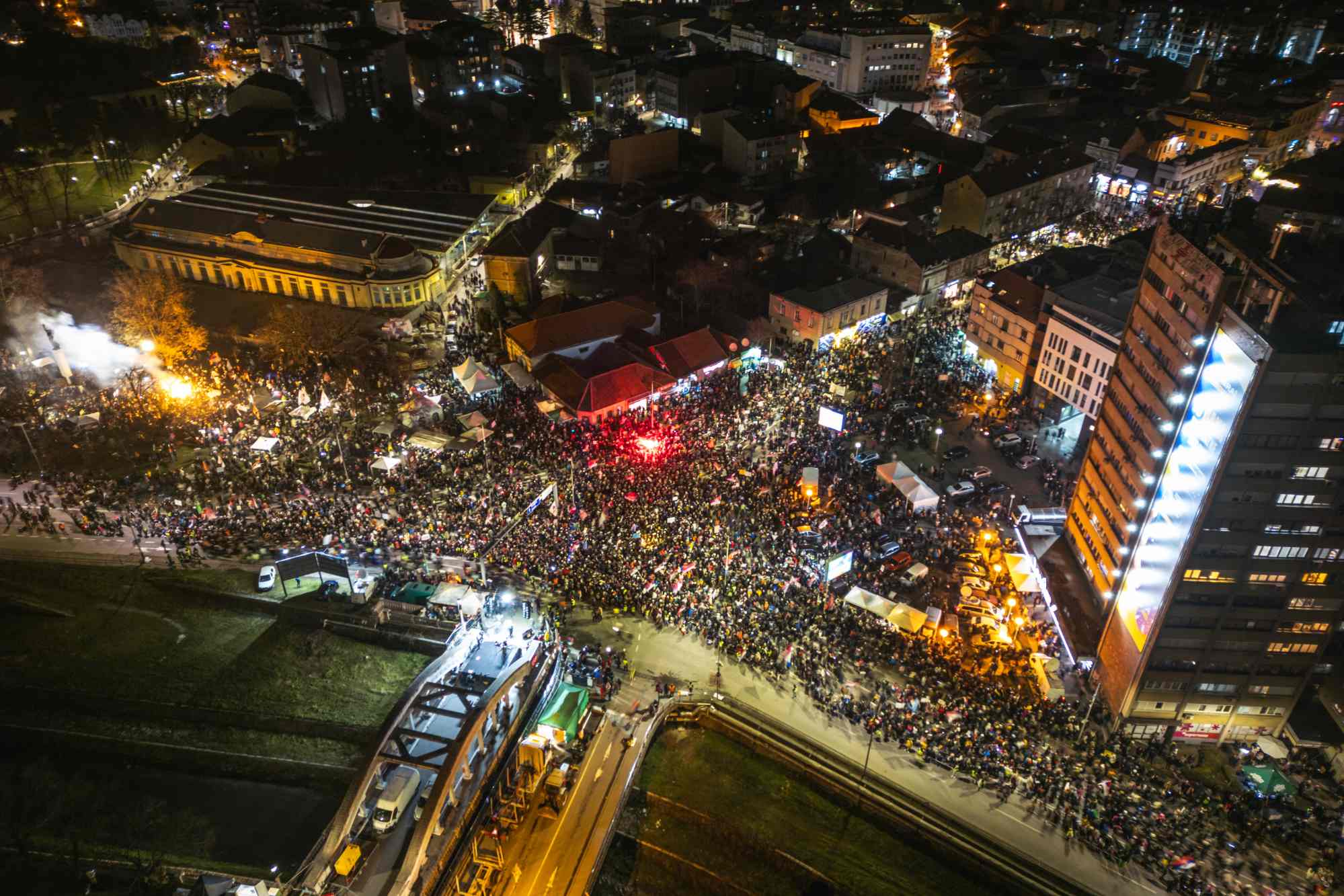De studentenprotesten in Servië blijven aanhouden. Wat is er aan de