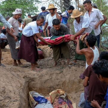Myanmar: minstens 22 doden bij een luchtaanval op een school
