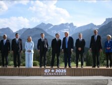 Wat gebeurde er tijdens de G7-top?