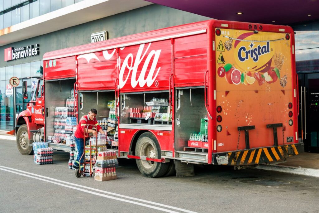 247 Coca Cola truck