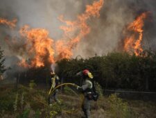 Wereldbeeld: Brand in Spanje
