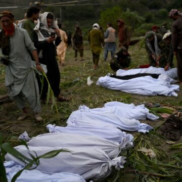 Dodental van de aardbeving in Afghanistan overschrijdt de 2200