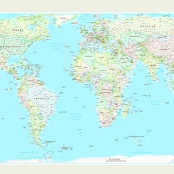 Landkaarten zijn geen onschuldige plaatjes