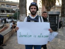 De anonieme journalisten in Syrië