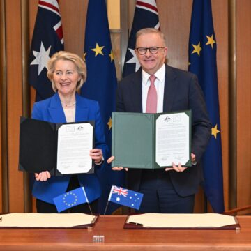 EU en Australië bereiken handelsakkoord na acht jaar onderhandelen