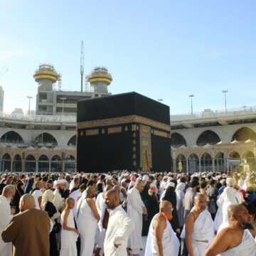 Recordaantal pelgrims bezoekt de hadj in Mekka, ondanks Iranoorlog