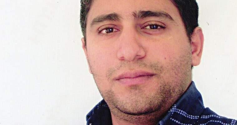 Jabeur Mejri, die samen met Ghazi Beji in Tunesië werd veroordeeld. Hij zat twee jaar vast, en kwam in 2014 weer vrij.